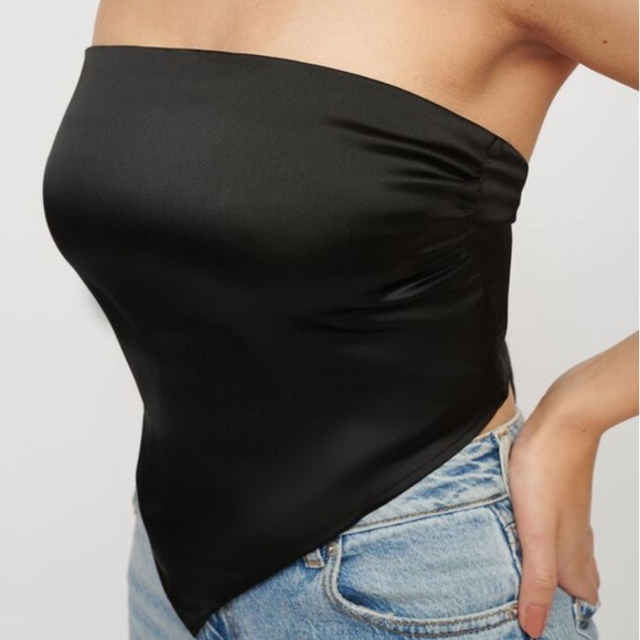 Satin Scarf Top - Picture 7 of 7